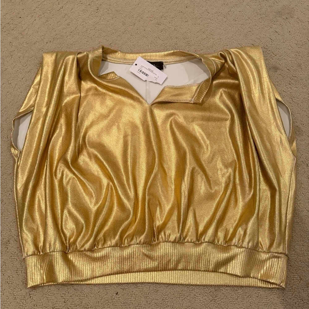 fab'rik Gold Tank Top